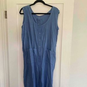 Conscious clothing backyard jumpsuit